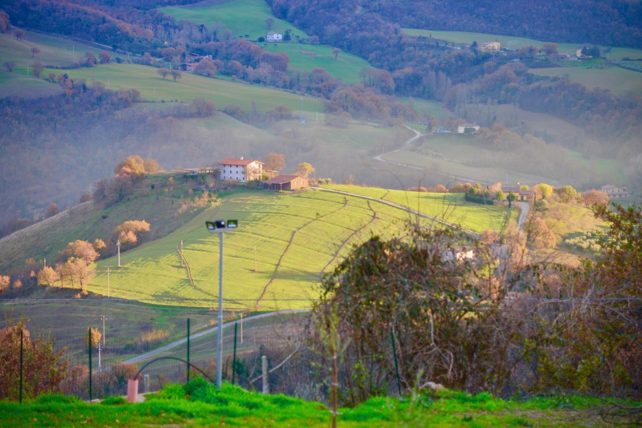 Agriturismo Il Viandante Valfabbrica ภายนอก รูปภาพ